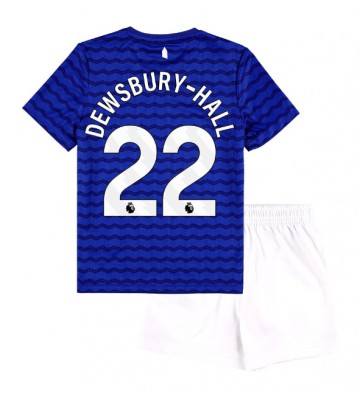 Everton Kiernan Dewsbury-Hall #22 Replika Hemmatröja Barn 2025-26 Kortärmad (+ Korta byxor)
